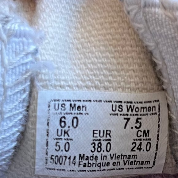 Vans Classic Slip-On - Black/White - Women’s 7.5 - Picture 7 of 7